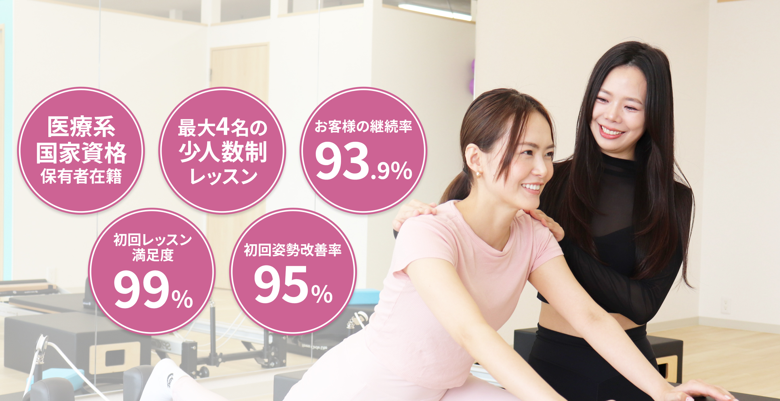 Pilates Studio NOA 少人数制ピラティスで～心と体が自由になる～