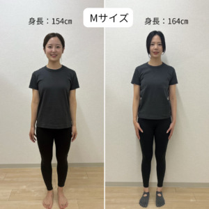 レンタルウェアのサイズ感