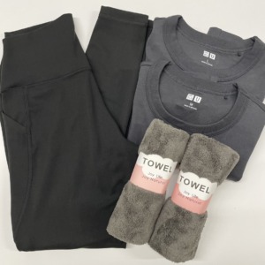 レンタル品(トップス・レギンス・タオル)